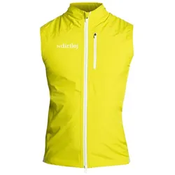 dirtlej, Herren, Velojacke, vest, bitter lemon (S), Gelb, S