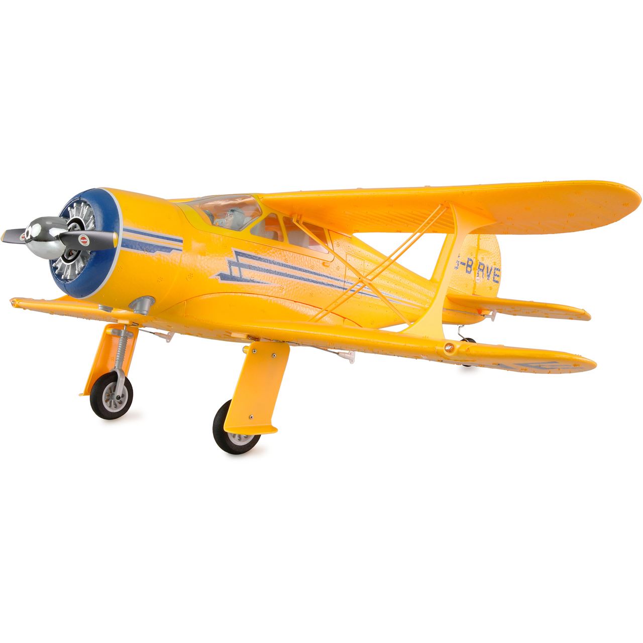 Amewi AMXFlight Beech D17s Doppeldecker 3D/6G RTF gelb / Gyr