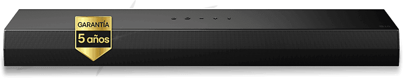 Barra de sonido - LG S20A, Bluetooth, 2 woofer integrados, 50 W, Negro