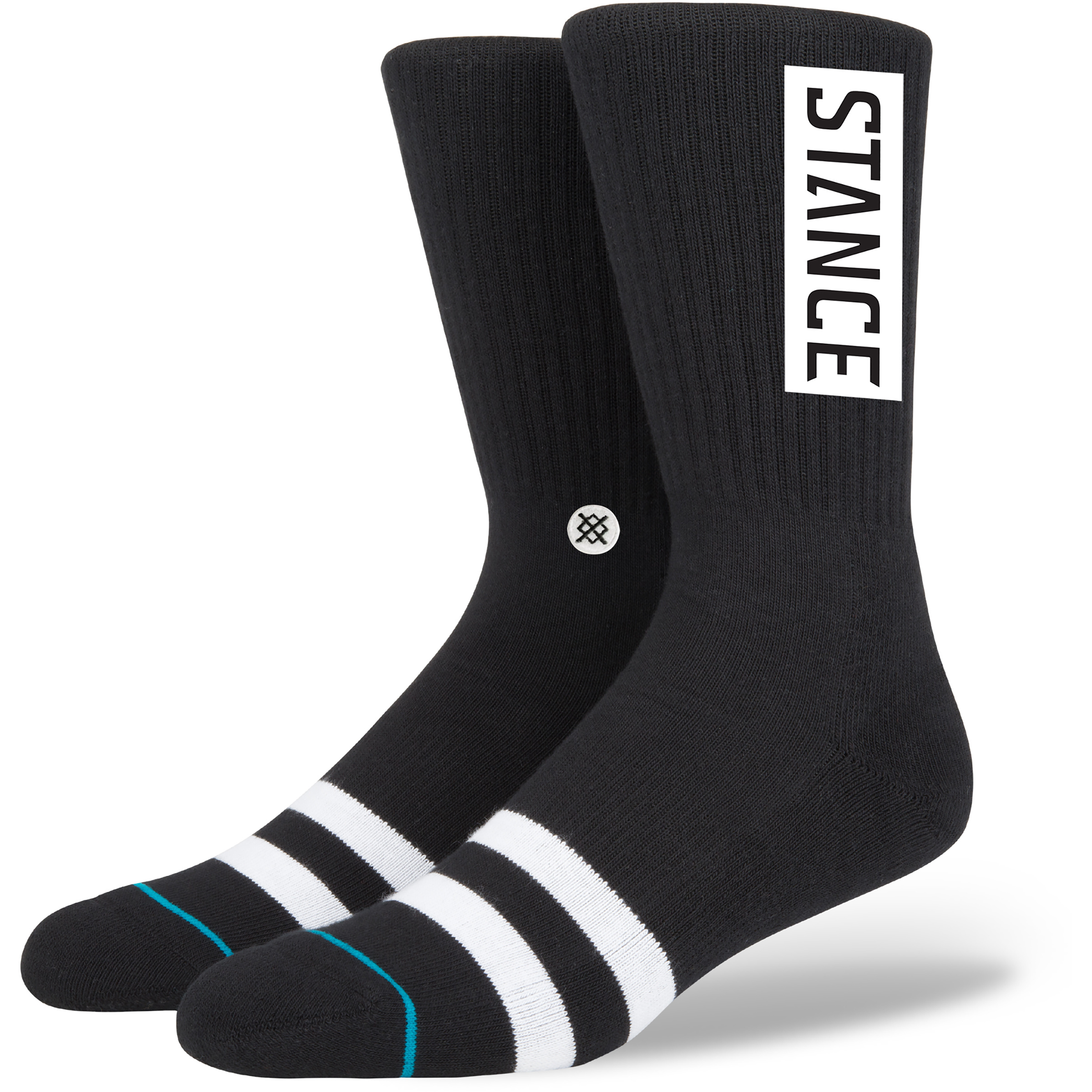 Stance Og Freizeitsocken schwarz Größe 38 Lifestyle Hautfreundlich