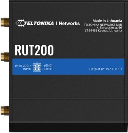 Teltonika networks rut200 4g/lte/3g/2g wifi router