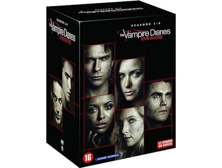 VAMPIRE DIARIES, THE - S1-8 RPK DVD (NL Versie)