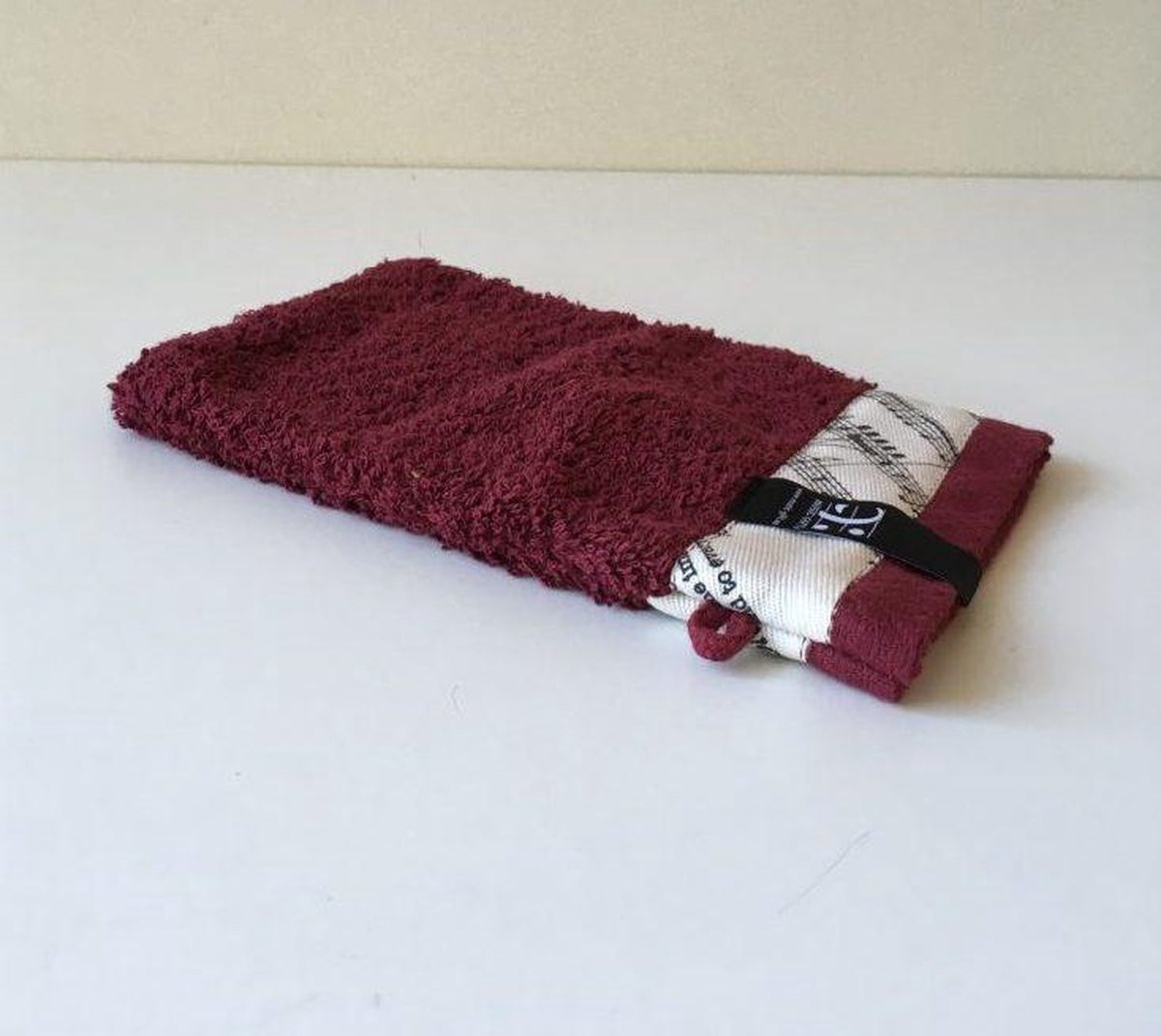 Opera washandje bordeaux