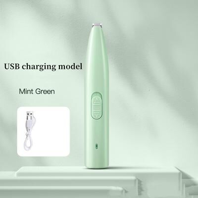 Happy Pet Pantry Dog Grooming Tool Quiet Mini Pet Hair Trimmer green