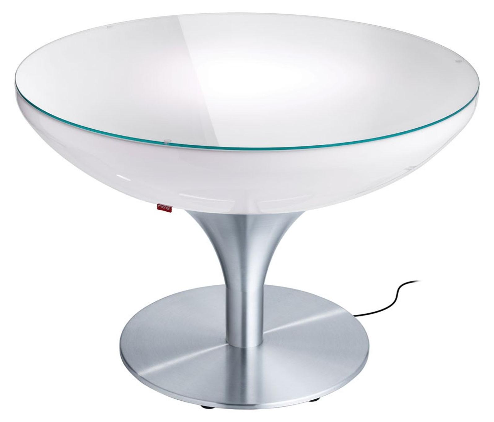 Moree Lounge Table Outdoor Tisch 55cm Dekolampe Außen Halbrund, Rund