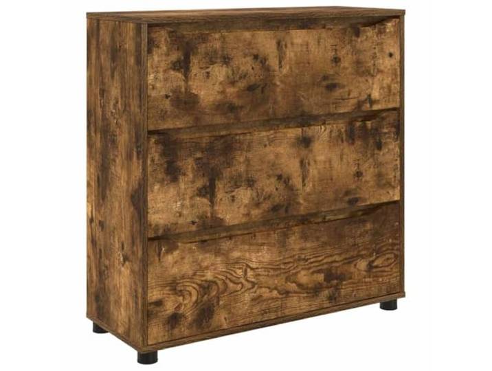 Heofavd Aufbewahrungsschrank Geräucherte Eiche 80 x 31 x 81 cm