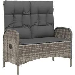 vidaXL, Gartentisch + Balkontisch, Hartwald (Bank + 2x Stuhl + Tisch) (57 x 62.50 x 40 cm)
