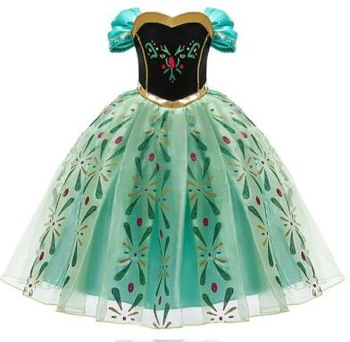 Uplift Treasures Girls Princess Cosplay Dress Costume For Kids 1 size 100