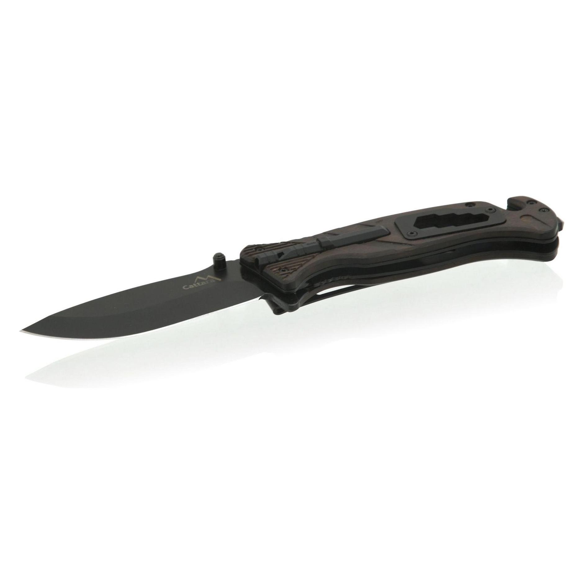 Cattara BLACK BLADE Feststellmesser mit Sicherung 21,7 cm (9 cm) (13229)