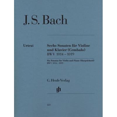 Johann Sebastian Bach - Sechs Violinsonaten BWV 1014-1019 -