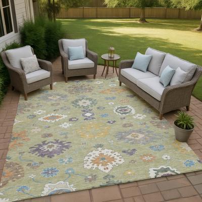 Addison Rugs Machine Washable Indoor/ Outdoor Traditonal Delhi Chantille Rug