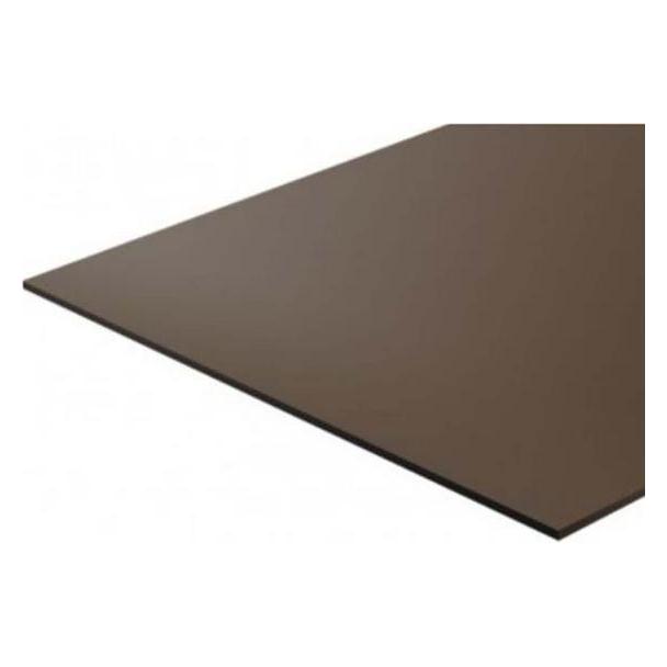 RS PRO SRBP Kunststoffplatte, Braun, 6mm x 297mm x 420mm bis +90°C, Voll (2035348)