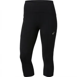 Asics Damen Road High Waist Capri Tight schwarz