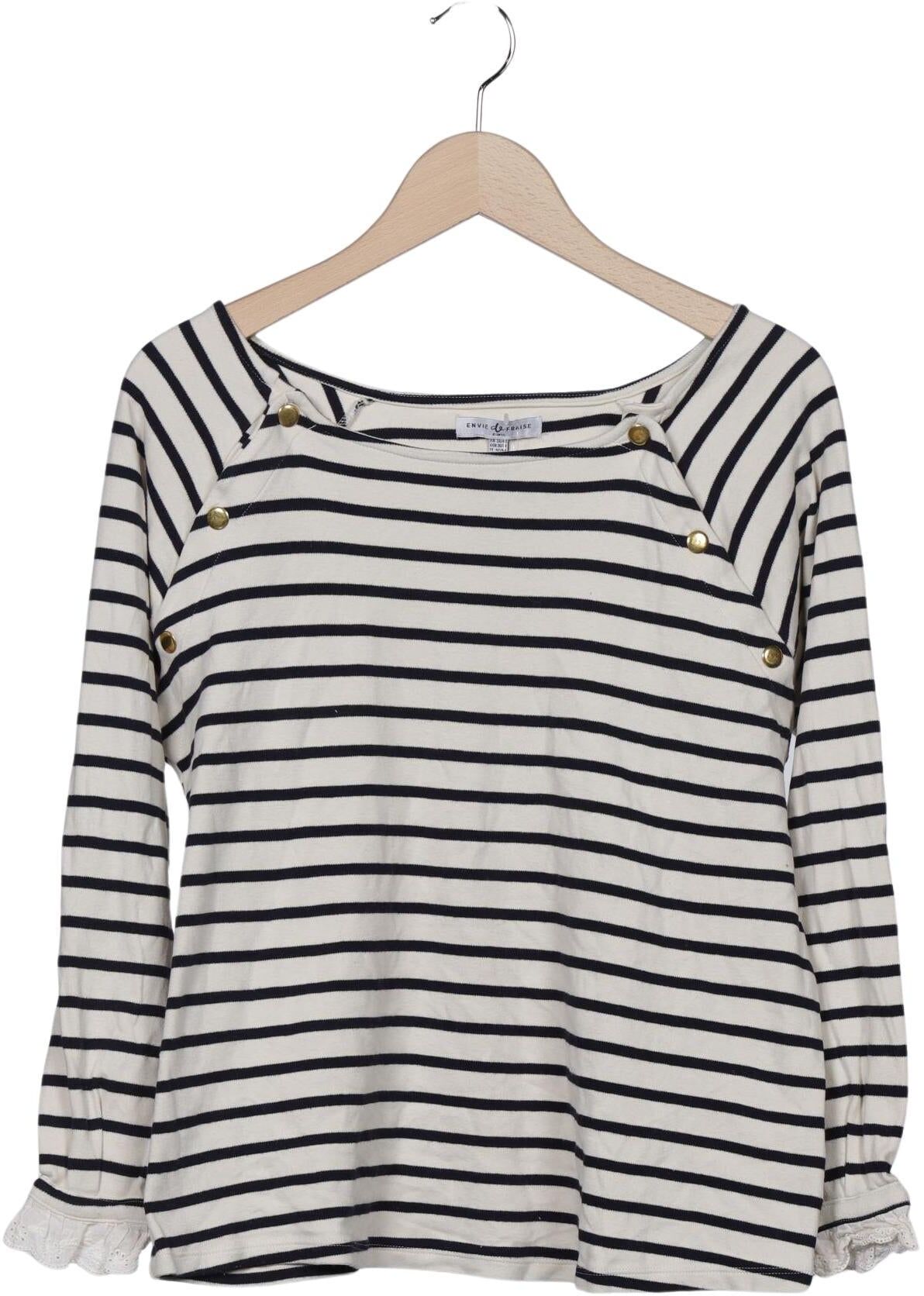 Envie de Fraise Damen Sweater, Mehrfarbig, Gr. EU 38, Baumwolle - Second Hand