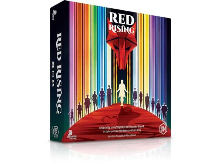Stonemaier Games, Red Rising, Board Game, 1-6 Players, Ages 14+, 45-60 Minute Playing Time