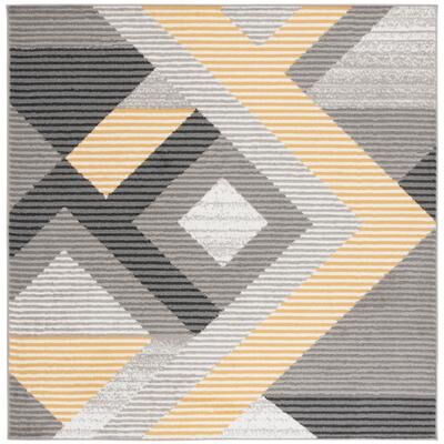 SAFAVIEH Pyramid Sadeta Modern Geometric Rug