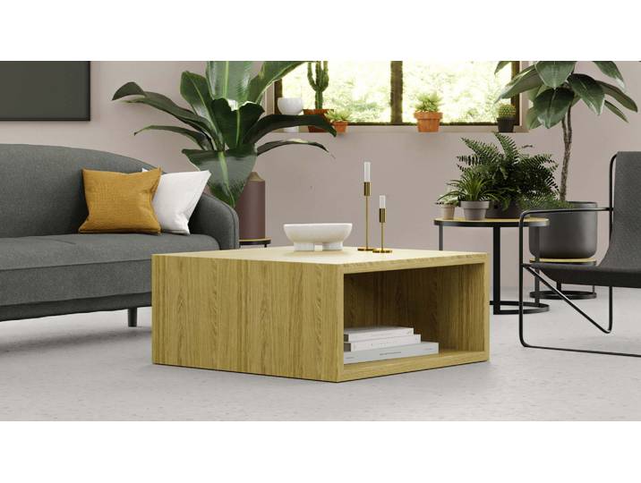 Pickawood™ Couchtisch aus Eiche Eiche Natur geölt