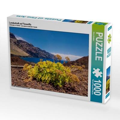 CALVENDO Puzzle Landschaft auf Teneriffa | 1000 Teile Lege-Größe 64x48cm Foto-Puzzle für glückliche Stunden