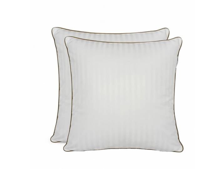 Lot de 2 oreillers en plume de canard 60x60 cm