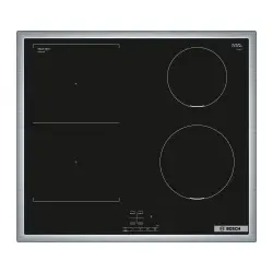 NVS645CB6E Induktionskochfeld herdgebunden 60cm PowerBoost CombiZone Timer Edelstahlrahmen