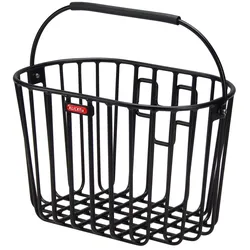 Vorderradkorb KLICKfix Alumino 40x25x26cm, schwarz, 16ltr