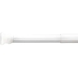 Duschstange ohne Bohren 'Wien' Ø 25 mm weiß 70-115 cm