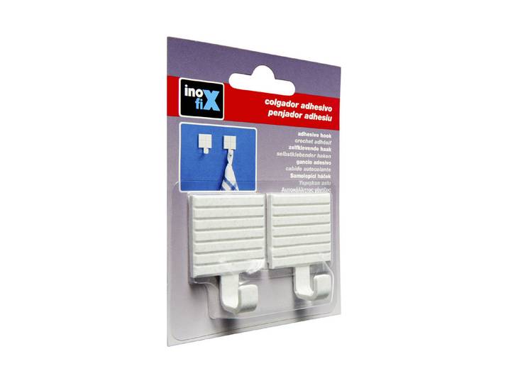 Inofix Klebehaken Weiss 2 Stück
