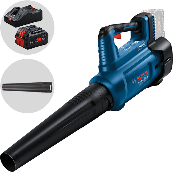 Bosch Professional GBL 18V-750 - Souffleur à feuilles sur batterie - 18 V/8 Ah