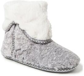 Women's Beth Slippers by Dearfoams in Grey Frost (Size M M)