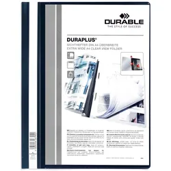 DURABLE Präsentationshefter DURAPLUS DIN A4 schwarz