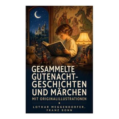 Gesammelte Gutenacht-Geschichten und Märchen mit Originalillustrationen, Taschenbuch von Lothar Meggendorfer,Franz Bonn, E-artnow, 978-80-273-6393-3