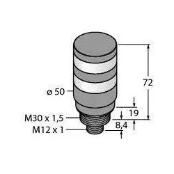 Turck LED-Anzeige TL50BLGR2Q