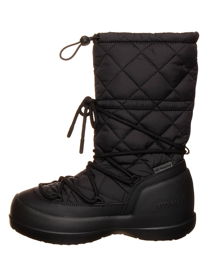 Moon Boot Winterstiefel "Mezzaluna" in Schwarz - 41