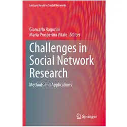 Challenges in Social Network Research, Fachbücher von Giancarlo Ragozini, Maria Prosperina Vitale
