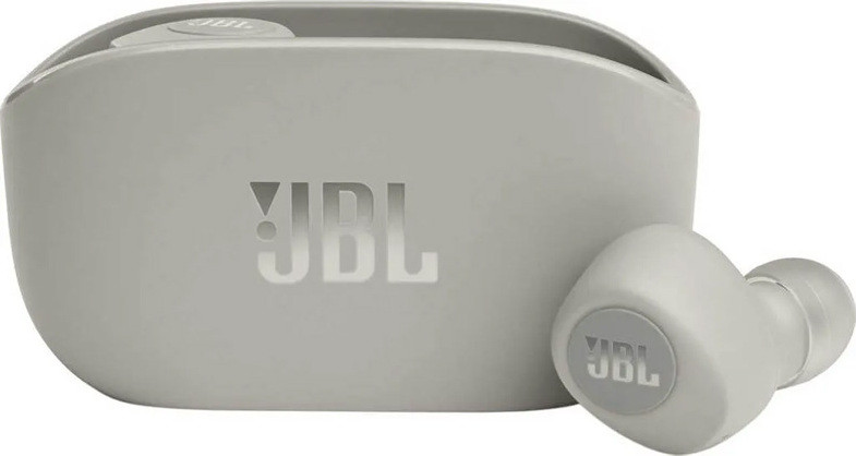 JBL Vibe 100TWS True Wireless Stereo Koptelefoon met microfoon, Ivoorkleur