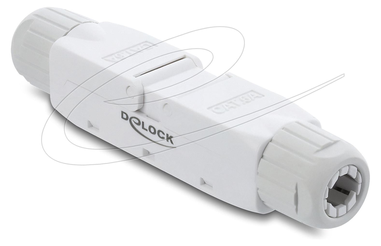 Delock netwerkkabelconnector Cat.6A LSA naar LSA ongeschermd gereedschaploos