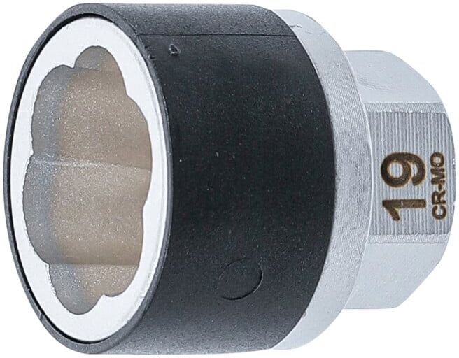 BGS Douille à empreinte spirale / extracteur de vis, entraînement hexagonal extérieur 19 mm, I 19 mm ; BGS technic (7510-19)