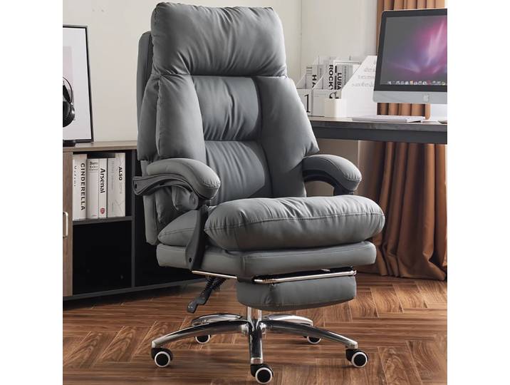 Chaise de Bureau Ergonomique Nordique de Luxe, Fauteuil Moderne et Confortable, Mobilier de Jeu Relaxant