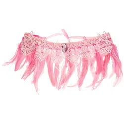 Federkragen "Flamingo", pink