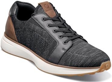 Nunn Bush Kore Swift Knit Moc Toe Sneaker - Mens 13 Black Oxford Medium