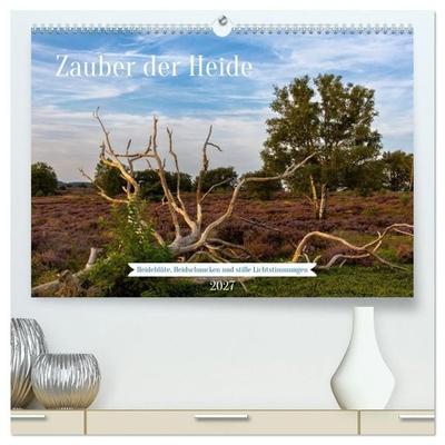 Zauber der Heide (hochwertiger Premium Wandkalender 2027 DIN A2 quer), Kunstdruck in Hochglanz