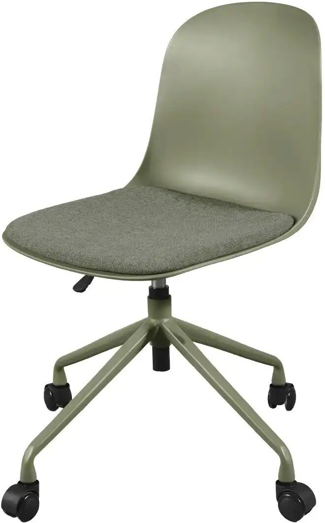 Höffner Drehstuhl  Flöha ¦ grün ¦ Maße (cm): B: 50 H: 80 T: 55.0