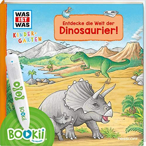 Benjamin Schreuder - BOOKii® WAS IST WAS Kindergarten Entdecke die Welt der Dinosaurier! (BOOKii / Antippen, Spielen, Lernen) - Preis vom 09.10.2026 07:28:09 h