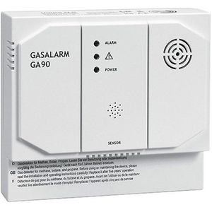 Indexa Gasmelder GA90-12, 12V, Methan, Erdgas, Propan, Butan