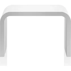 Stone Bad-Hocker 24,5 cm Weiß matt