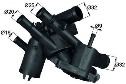 Mahle Thermostat, Kühlmittel Tm 4 109 Für Cupra