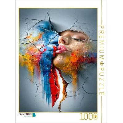 CALVENDO Puzzle Wenn die Fantasie die Lippen berührt | 1000 Teile Lege-Größe 64x48cm Foto-Puzzle für glückliche Stunden, von , Calvendo Puzzle