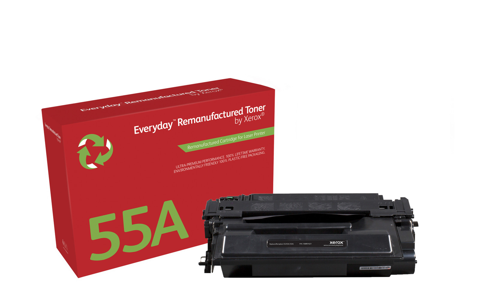 Xerox 106R01621 Toner zwart, geschikt voor HP 55A CE255A