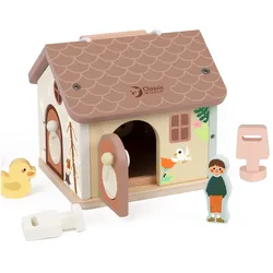 Classic World Abschliessbares Holzhaus