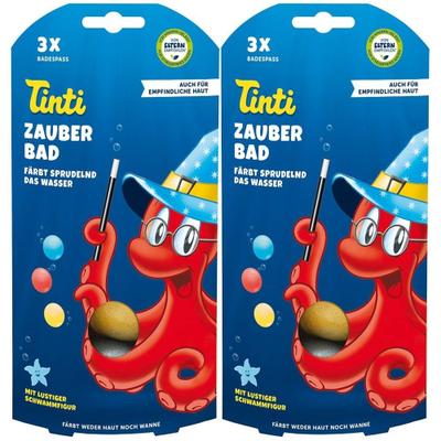 Tinti Zauberbad 3er Pack DisplaySchale 2x 2x3x40 g Bad